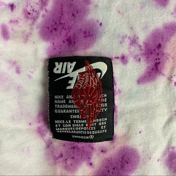 Air Jordan Logo Tie Dye Vintage Shirt Size XXL - Picture 3 of 7